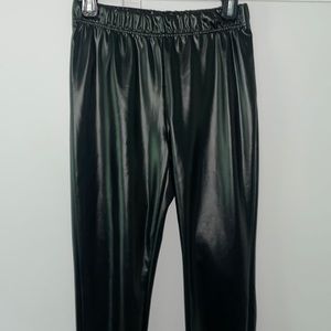 Shein, Black Leather Pants